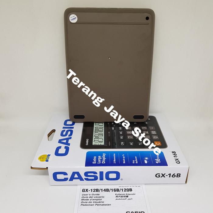 

PROMO! Kalkulator Casio GX-16B Kalkulator 16 Digit Casio GX-16B Calculator |Kalkulator