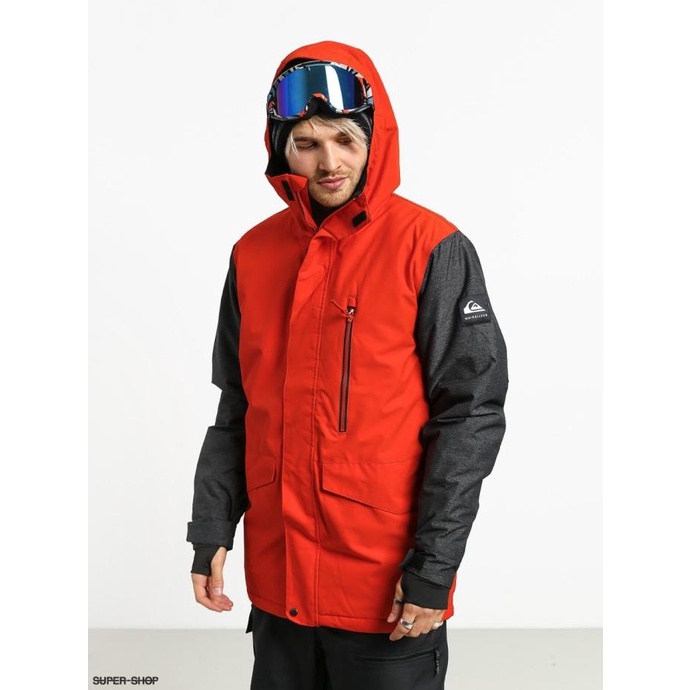 Quiksilver Snow Jacket Original - Jaket Winter Pria Branded 772 Mawarangguna