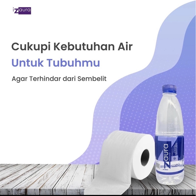 

Air minum Izaura/ alkaline water/ air mineral/ air alkaline/ 600ml