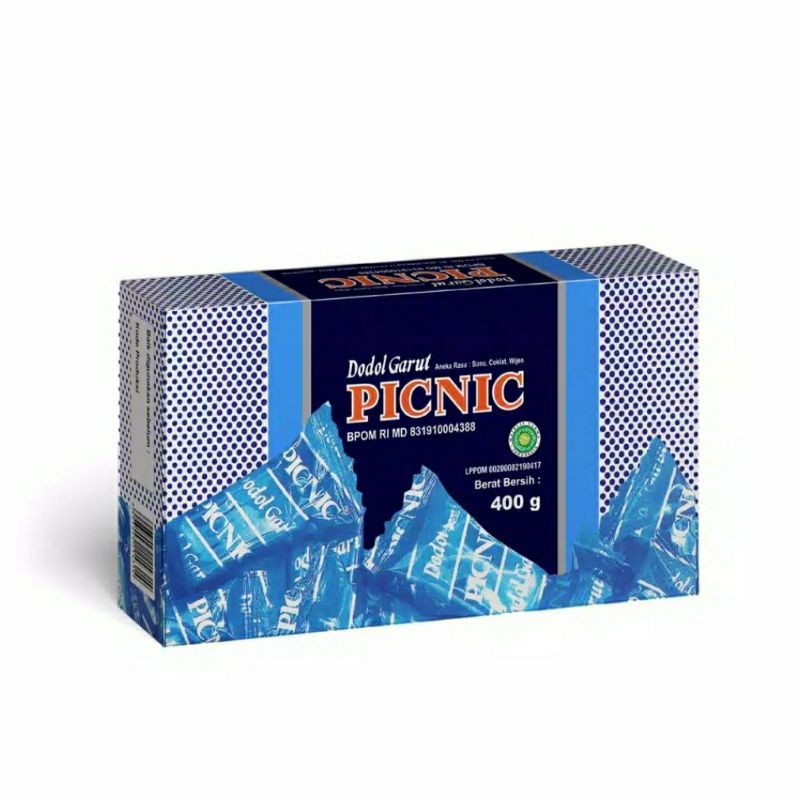 

Dodol Garut Picnic Dus Biru 400 Gram