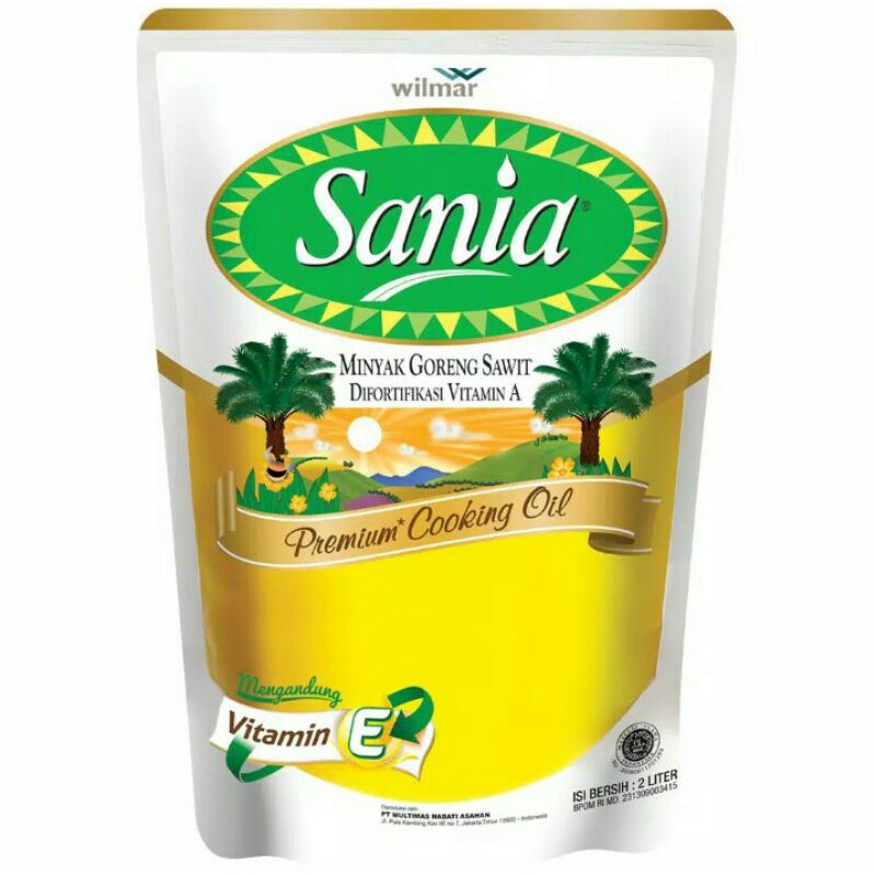 

Sania minyak goreng 2 liter