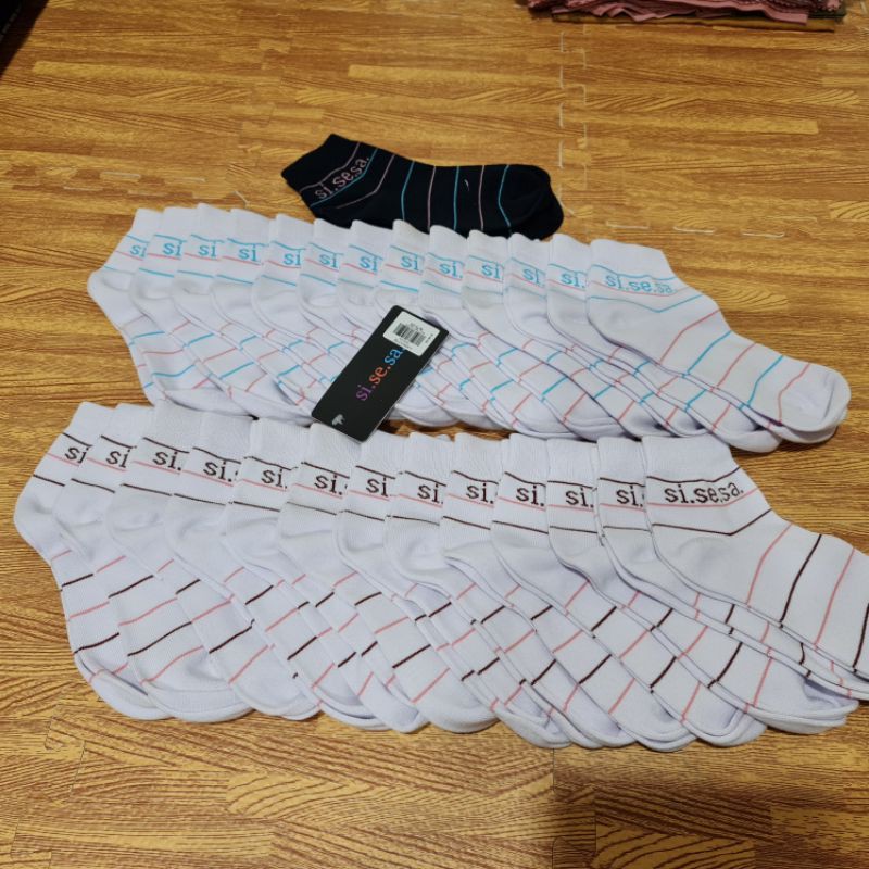 [SI.SE.SA] Kaos Kaki Ori Brand SiSeSa by amarabilqis