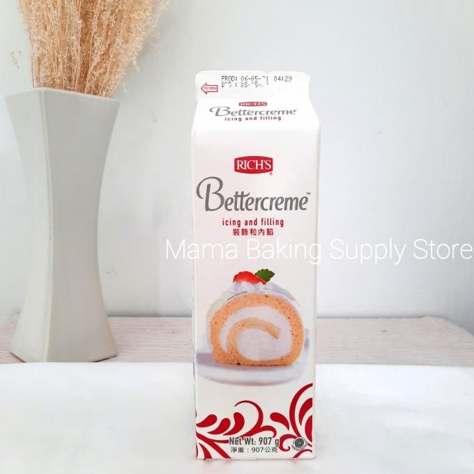 

RICH RICH'S Bettercreme BetterCream Whipping Cream Topping and Filling EKSLUSIF Kode 450