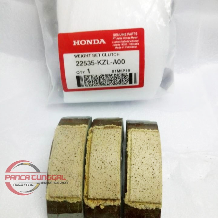 KAMPAS GANDA OTOMATIS 1 SET ORIGINAL HONDA BEAT FI 2013 - 2016 KODE KZL