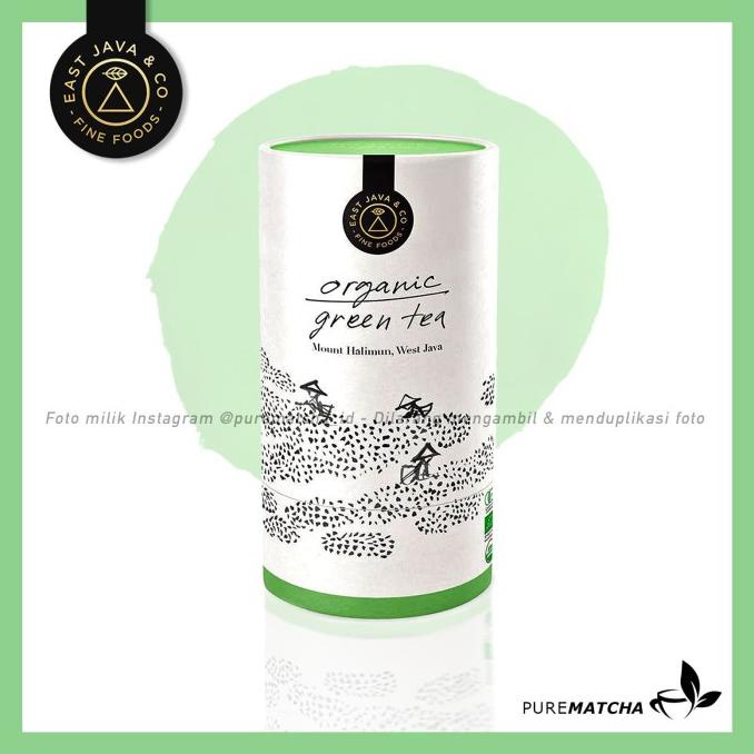 

East Java & Co - GREEN TEA Organic 40gr Loose Leaf Teh Hijau Organik