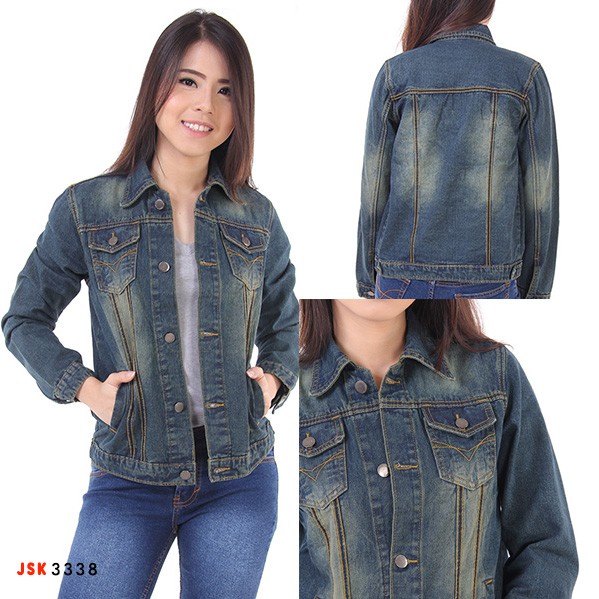 JSK 3338 Jaket Jeans