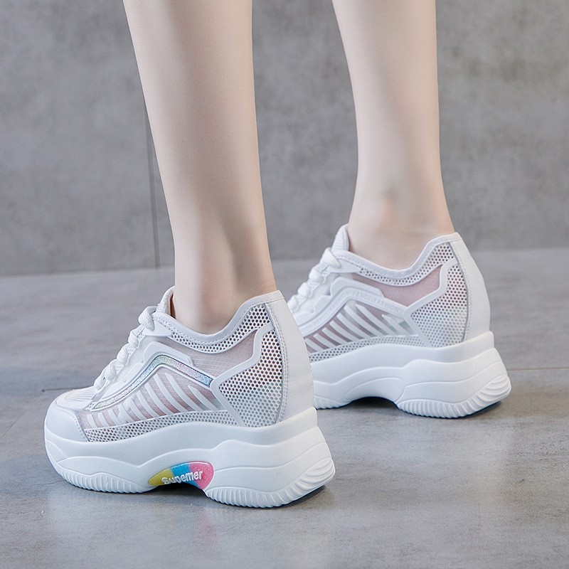 Sepatu Putih Wanita Import Perempuan Sepatu Cewek Sneakers Terbaru Olahraga Jalan Modis SP-126