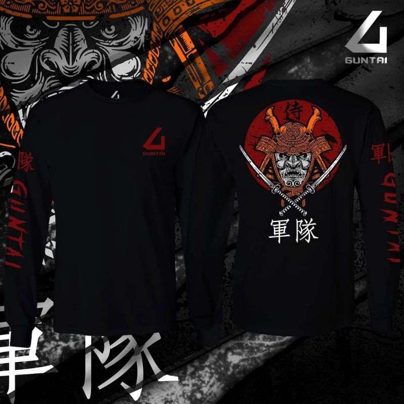 Kaos / T-shirt Guntai Lengan Panjang | GT 02