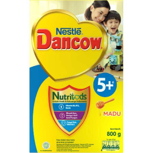 

Dancow 5+ madu vanila 750 gram