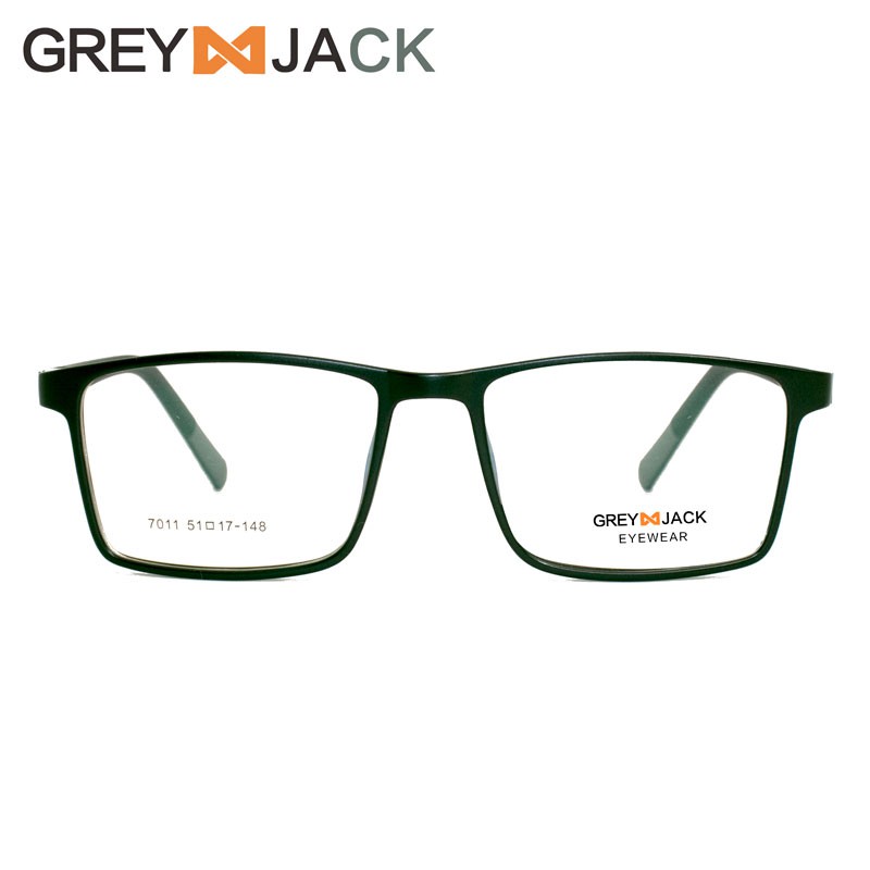 

Grey Jack Frame Kacamata minus ringan pria wanita TR90 7011