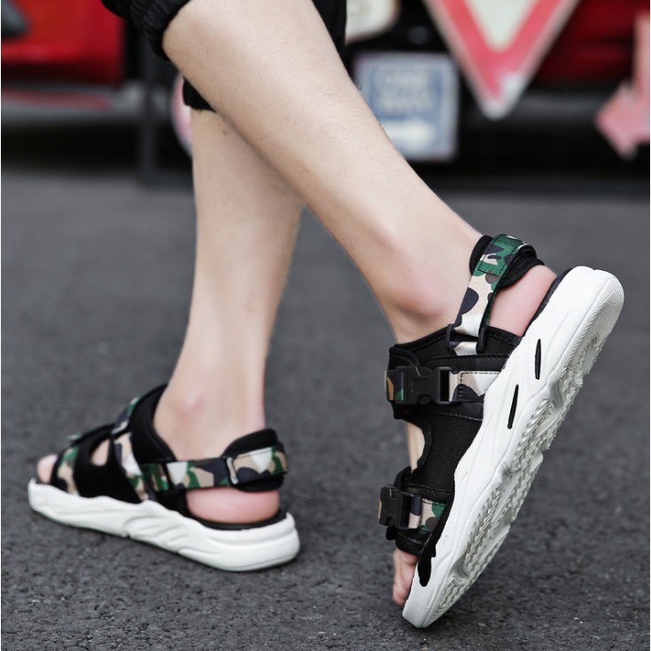 TBIG [COD] Sandal Tali Pria Gladiators ARMY A95 Sandal Import Santai Casual