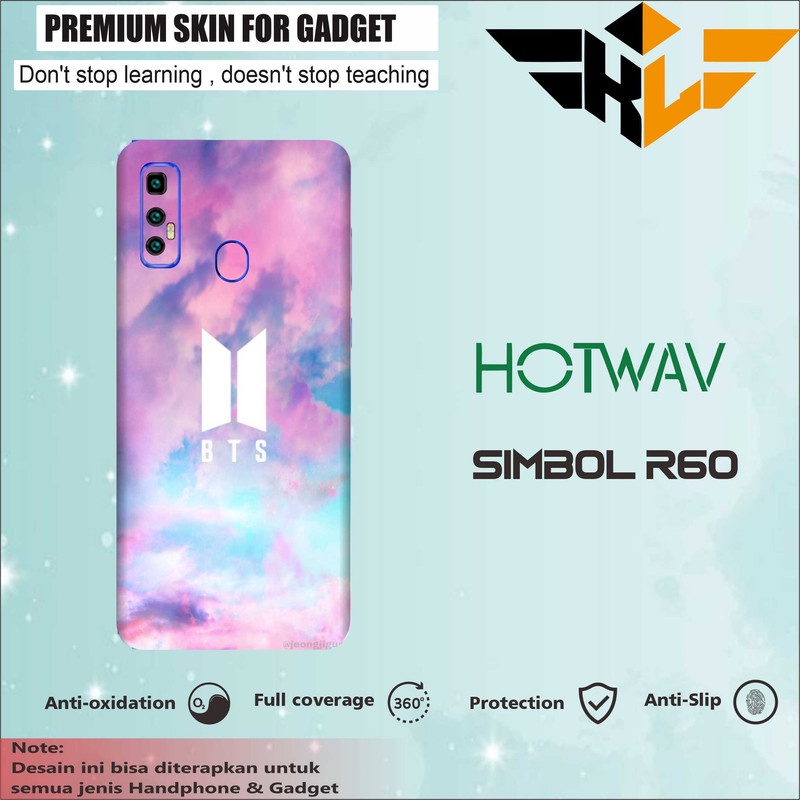 Beli 1 Geratis 1 SKIN HANDPHONE HOTWAVE SIMBOL R60 BTS