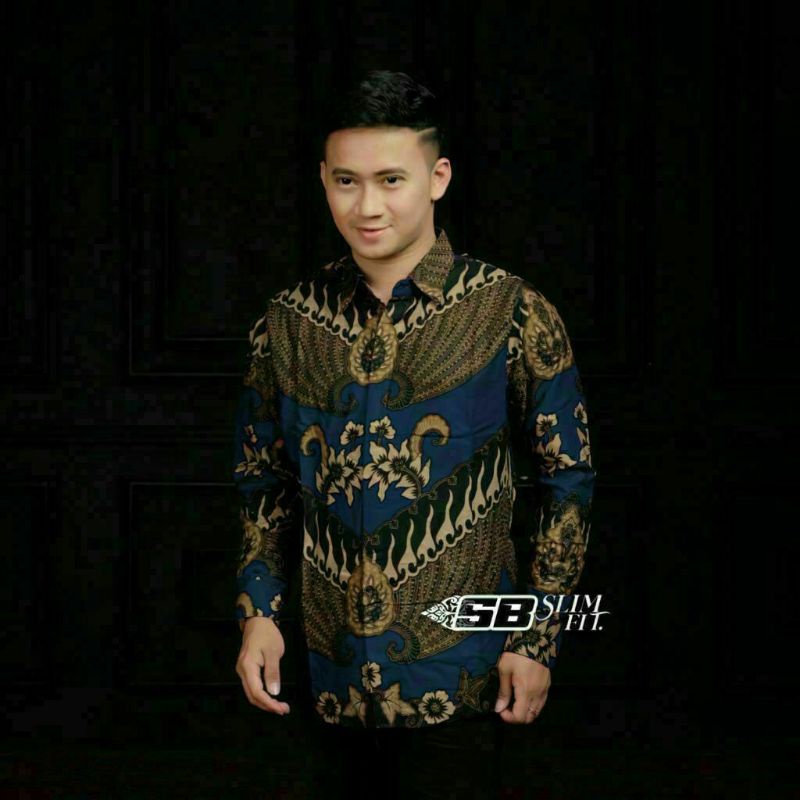 NEW ARRIVAL DISTRO BATIK PRIA SOGAN HRB026 BATIKAF NOTOARTO BATIK IPNU-IPPNU HEM PRIA Bel