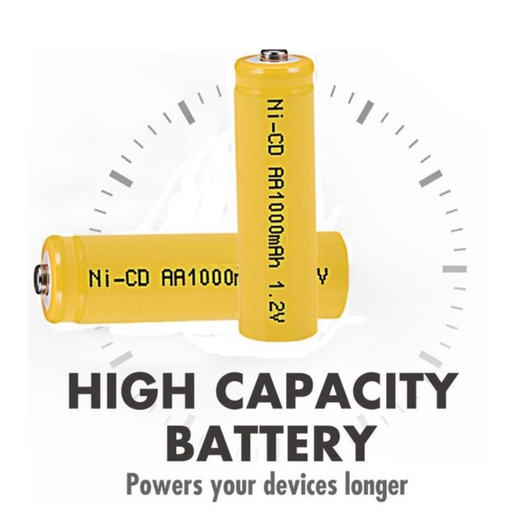 INFY - R536 Battery Baterai Batre Cas AA 1000 mAh AAA 600 mAh / Baterai Charger 3 Slot USB / Rechargeable Baterai