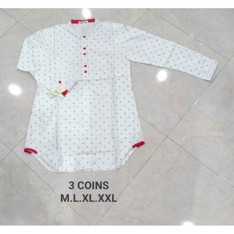 SALE BRAND MATAHARI TUNIK KEMEJA 3COINS THREE COINS