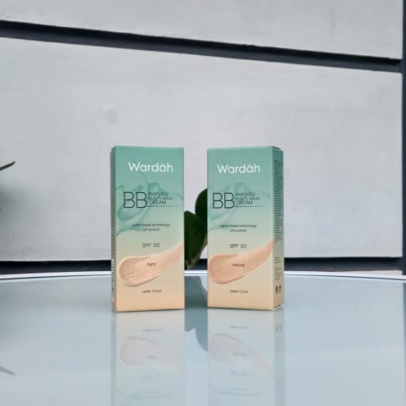 Wardah BB Beauty Balm Cream 15 ml /Lightening /Everyday