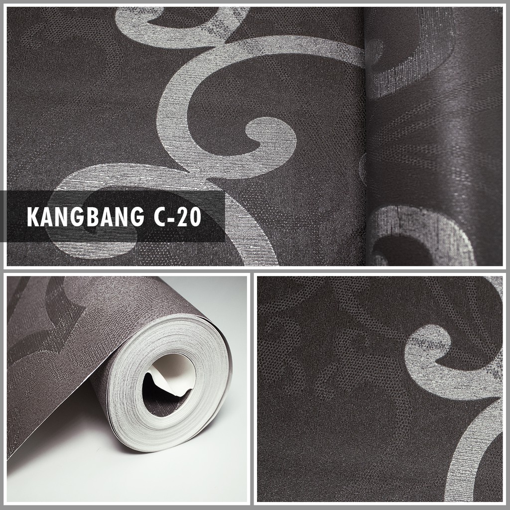 Wallpaper Dinding bahan Vinyl Premium Kode C017 - C33  Parkson Wallpaper