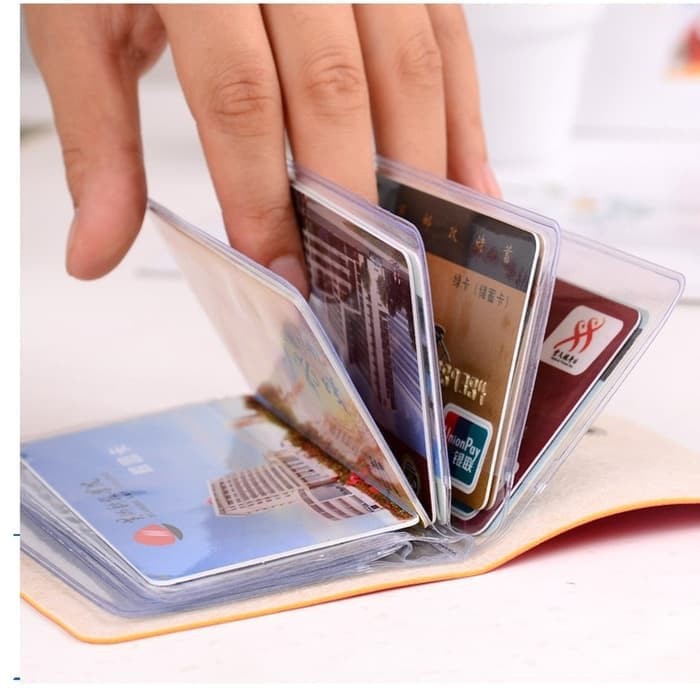 Dompet Kartu - Dompet Atm - Card Clip - Dompet Mini isi 24 Kartu