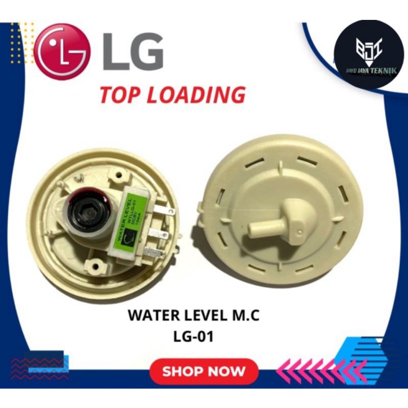 WATER LEVEL - Pressure Switch Sensor Air Mesin Cuci LG Top Loading | Original