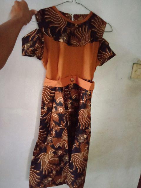 Dress Anak 216 Terusan Gaun Batik Anak Perempuan