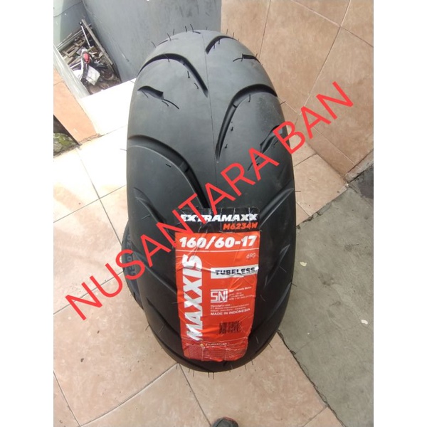 Ban Luar Maxxis Ring 17 Ukuran 160 60-17 Maxxis Extramax