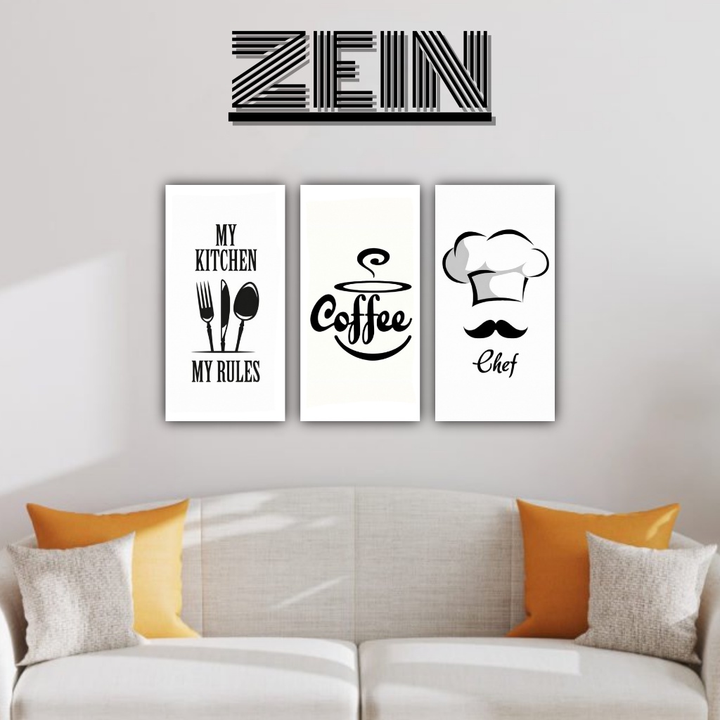 BEST SELLER Hiasan Dinding Dapur Islami Wall Decor Pajangan dinding Kitchen Cooking