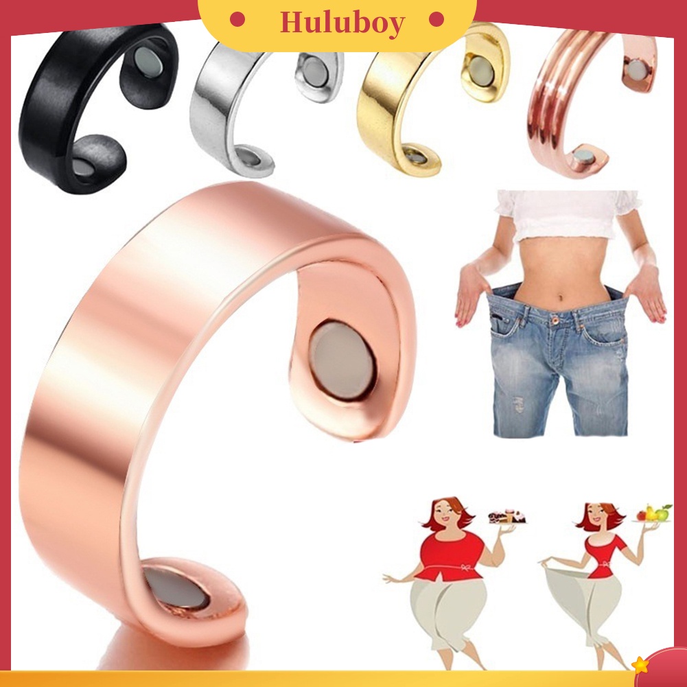 Hu Hu Hu Hu Hu Alat Bantu Pasang Kacamata♡ Cincin Magnetik Model Terbuka Anti Mendengkur Untuk Pereda Nyeri