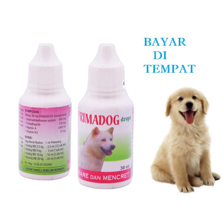 OBAT ANJING MURAH PRIMADOG DROP SAKIT MENCRET DIARE AMPUH