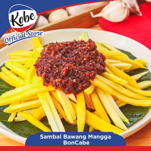 Kobe Bon Cabe Original Level 10 Botol 50 gr Sambal Tabur