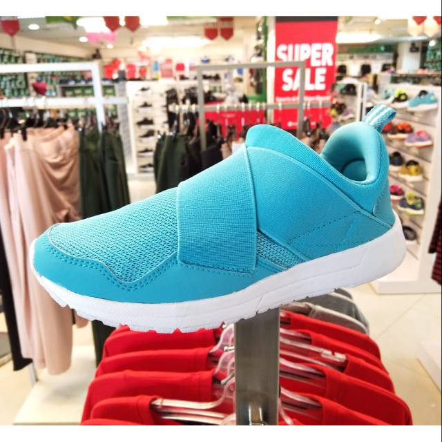 Sepatu league wanita Vault slip on biru asli ori murah promo diskon