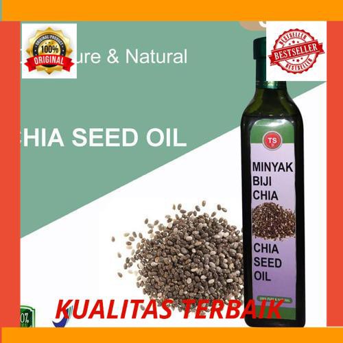 

New Chia Seed Oil Minyak biji Chia TSBali 100% Murni & Alami - 500ML