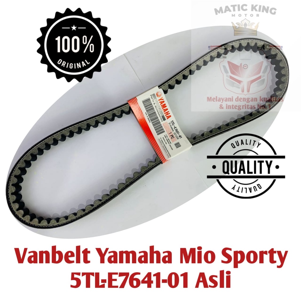 V belt Vanbelt Fanbelt Mio sporty M3 J GT Soul Z X  Ride Fino Freego asli Yamaha Genuine Part