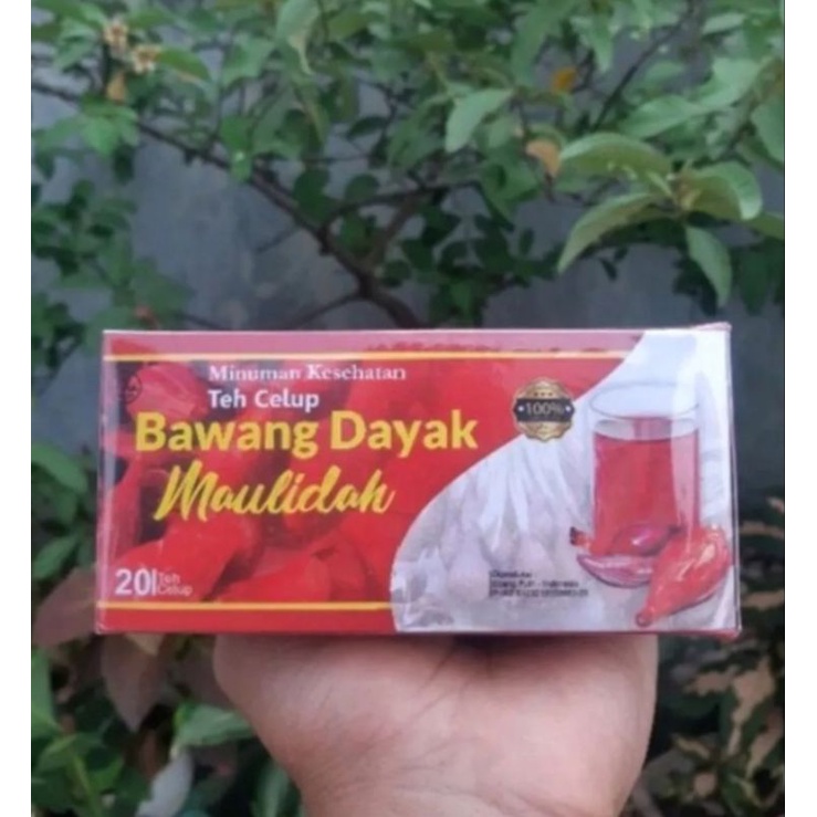 Teh celup bawang dayak maulidah isi 20 kantong