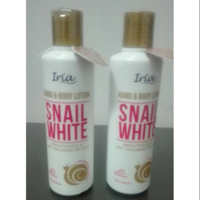 Iria Snail White Hand & Body Lotion 200ml