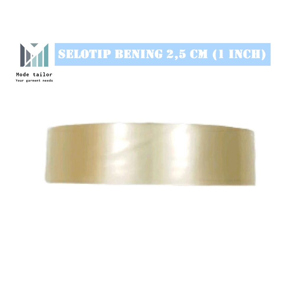 Slasiban Bening Enmaru Tape 1 Inch  / Lakban / Selotip