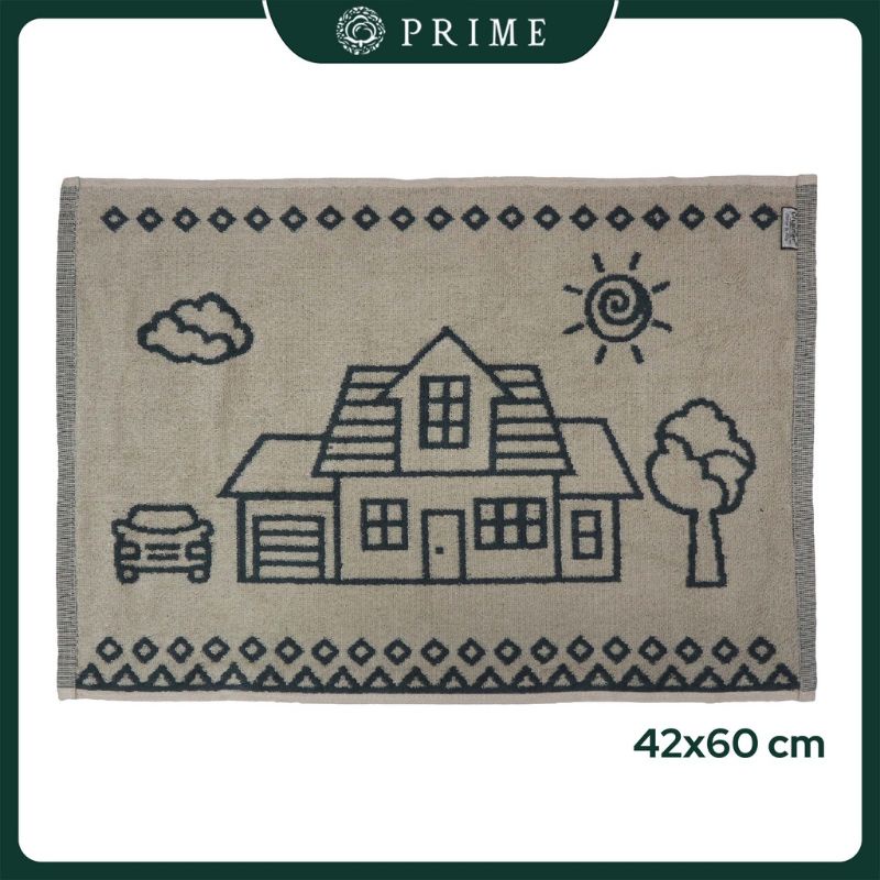 Keset Handuk Prime By Chalmer 42x60cm - Motif HOME