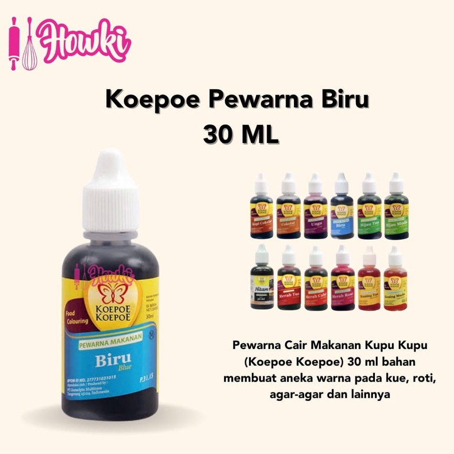

Pewarna Koepoe Biru 30ml