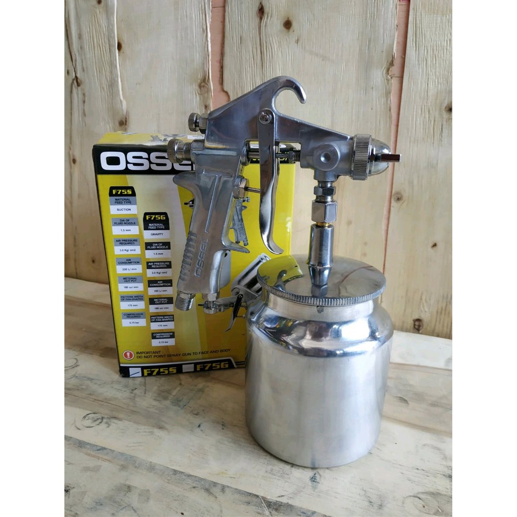 SPRAY GUN F75 tabung Bawah