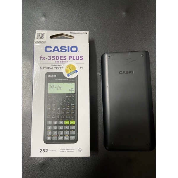 Casio FX - 350ES PLUS - SCIENTIFIC CALCULATOR ORIGINAL - BEKAS