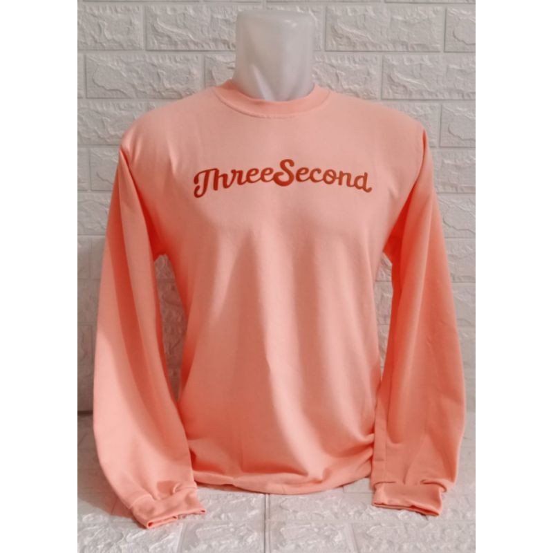 KAOS RAGLAN 3SECOND PANJANG KAOS 3SECOND WANITA KAOS 3SECOND CEWEK KAOS GRADE ORI KAOS 3SECOND