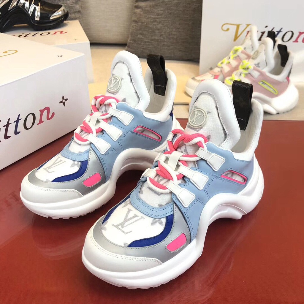 lv archlight sneaker blue