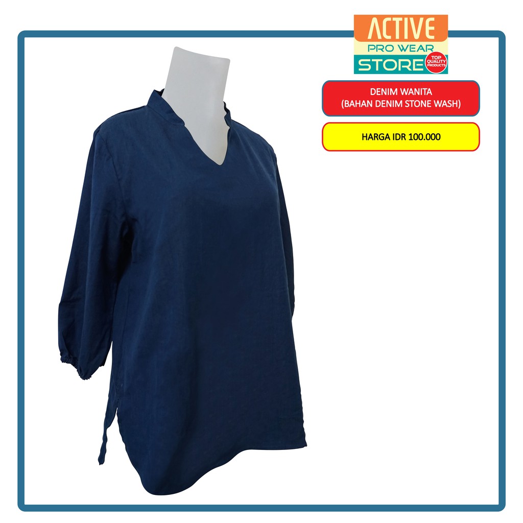 Baju Denim Wanita