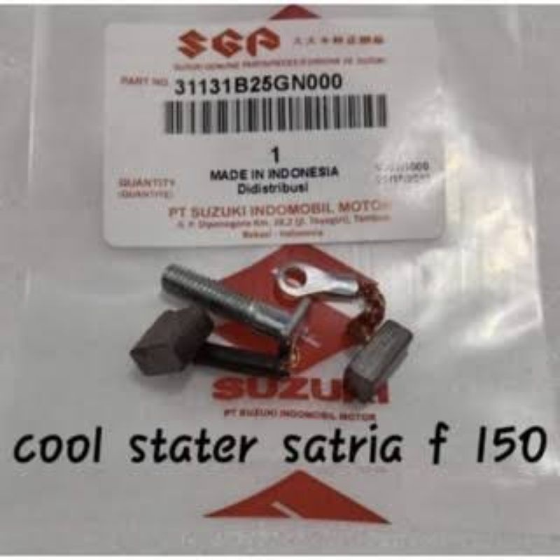 Arang Cool Stater Brush Suzuki Satria FU 150 Karbu