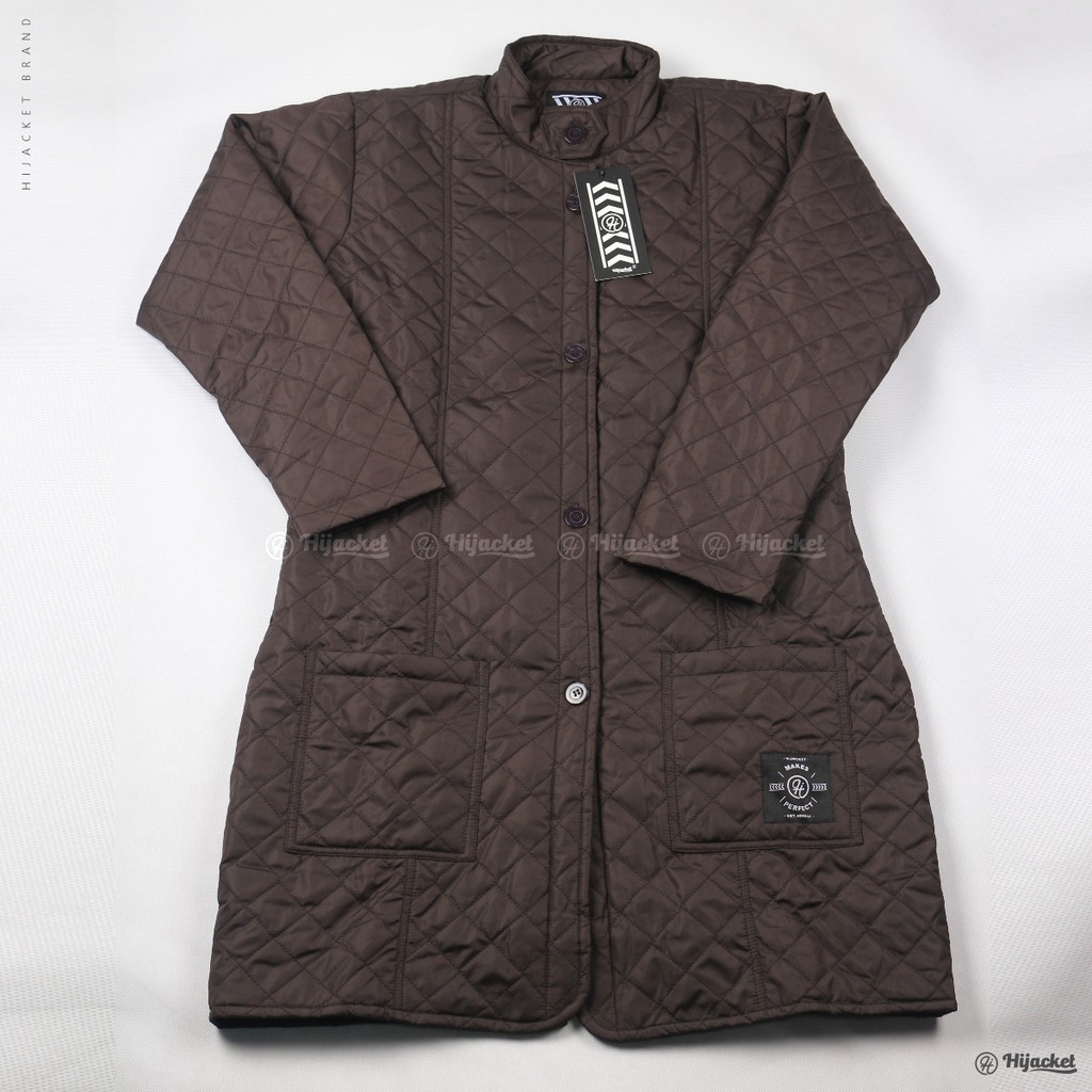 Hijacket® Belva | Original | Jaket Parasut Wanita Quilted Style-SCARLETT BROWN