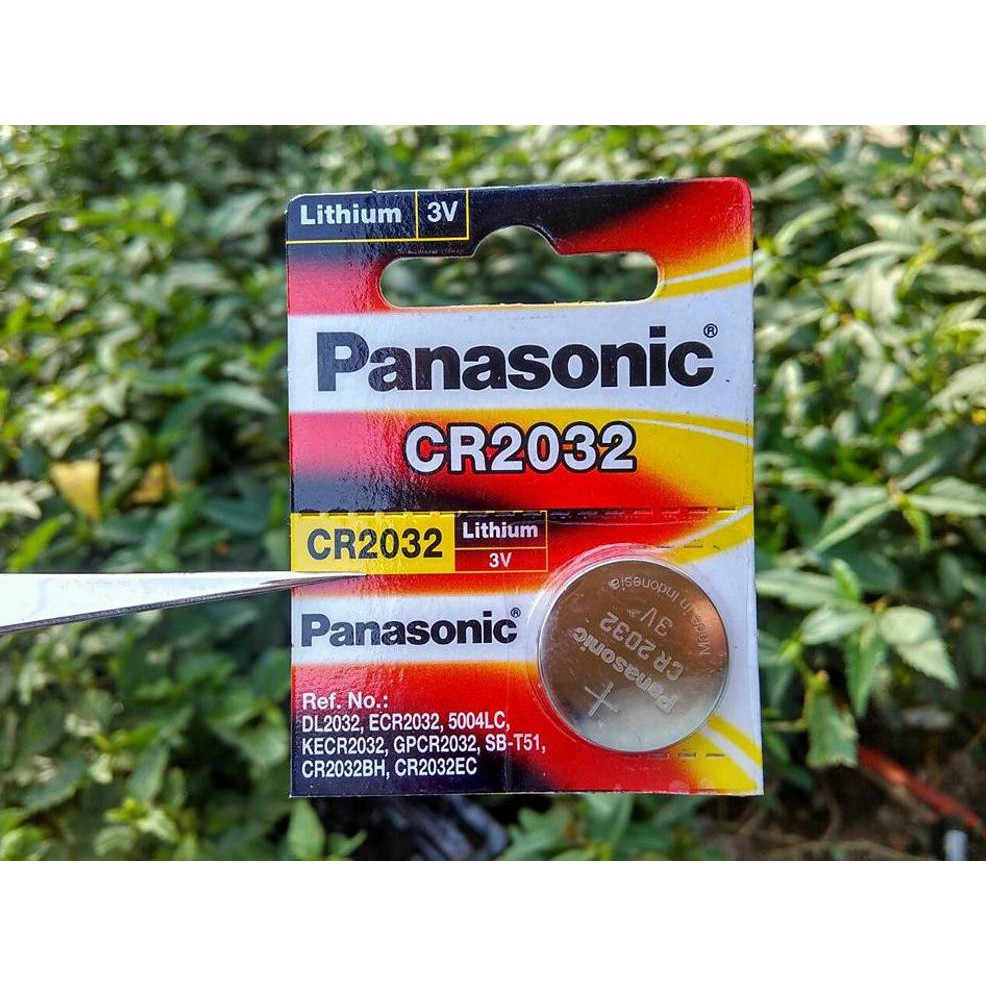 GROSIR Panasonic Batrey Jam tangan panasonic CR 2032 batre jam panasonic CR 2032