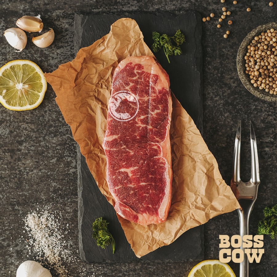 

Sirloin PRS AUS Aussie Pure British Cattle Prime Steer Striploin