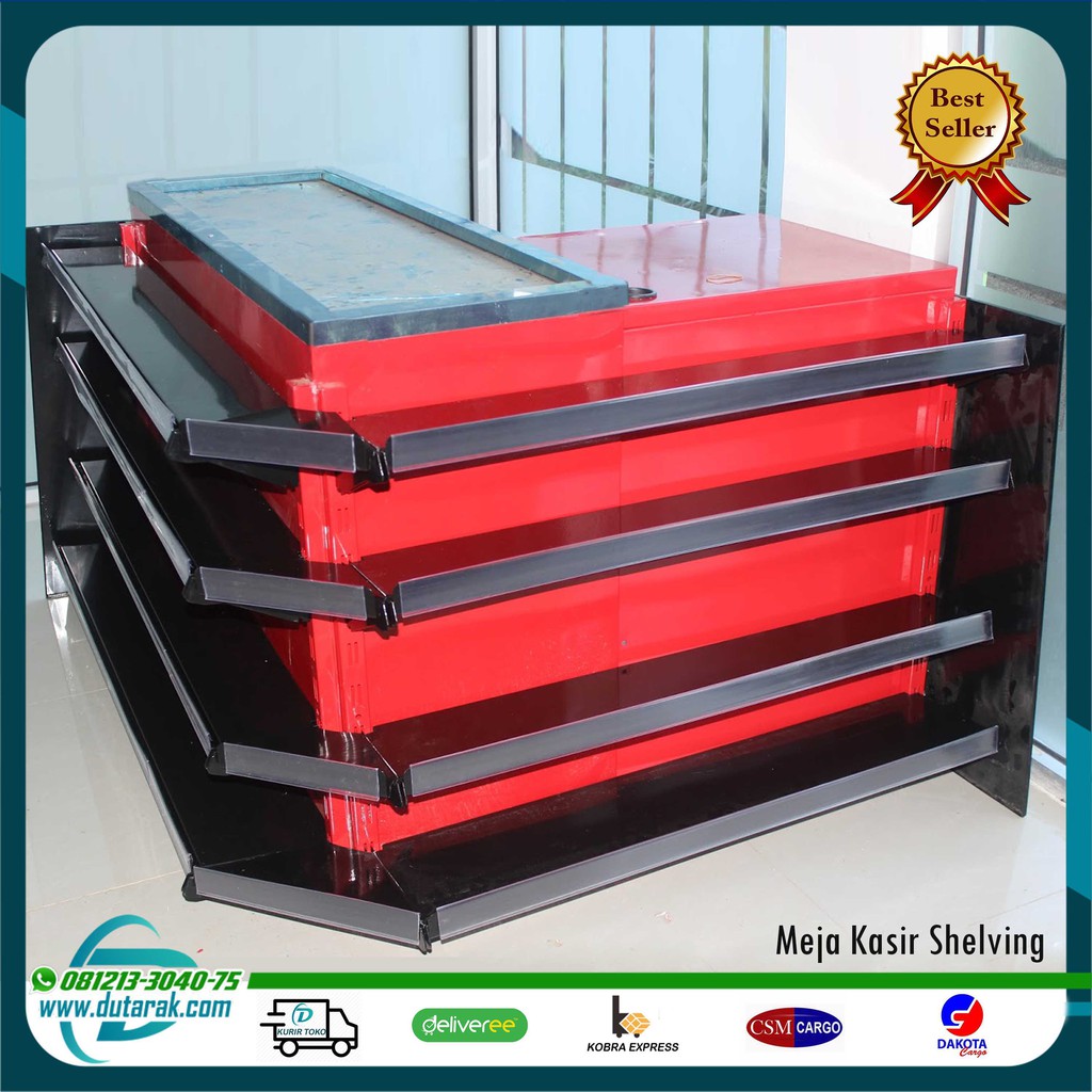 Meja Kasir Shelving Minimarket Free Ongkir Jabodetabek 