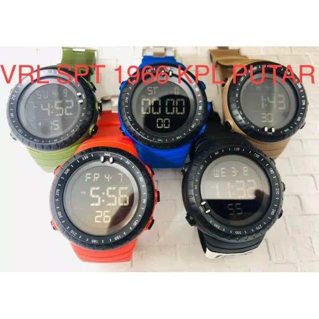 Jam Tangan Pria Outdoor Sporty Viral Anti Air V-1966