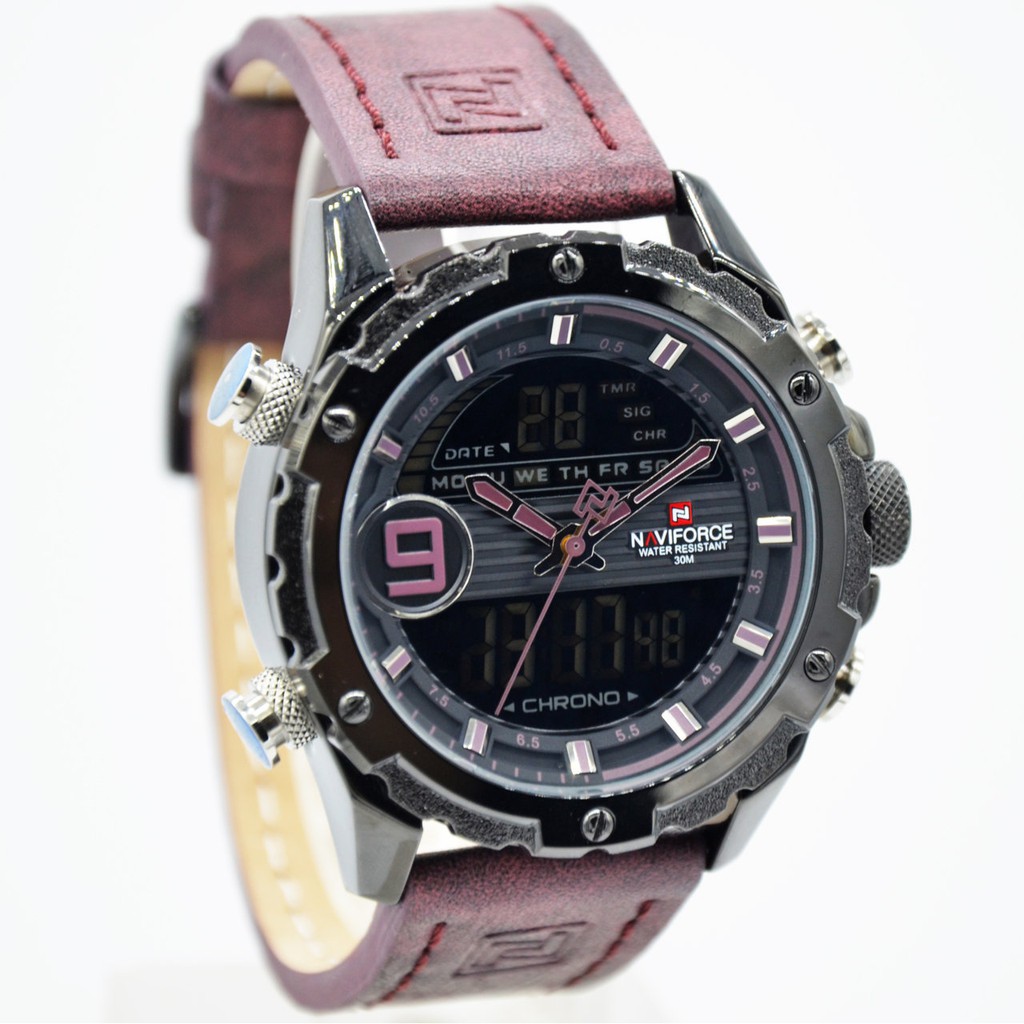 Naviforce NF9146M Original, Free Baterai cadangan, Garansi 1 thn