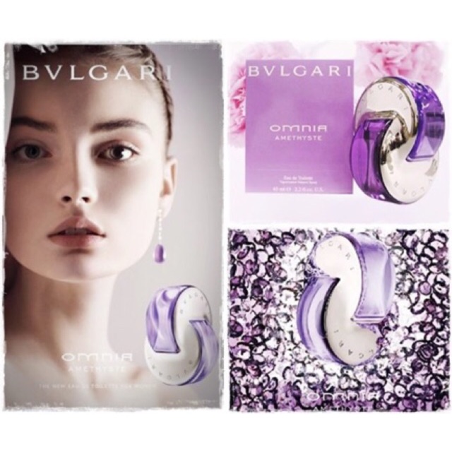 PROMO - PARFUM WANITA PREMIUM - BVLGARI OMNIA AMETHYSTE  CINCIN UNGU 100 ML